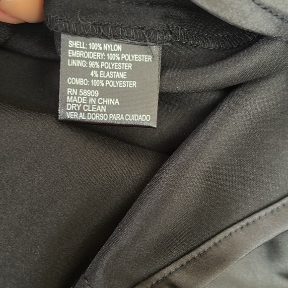 NWT Alex Marie Lindsey Floral Mesh Embroidered Fit&Flare Cocktail Midi Dress Sz6 - Picture 10 of 11